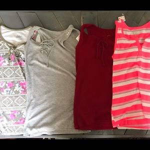 New girls justice tank tops